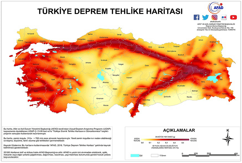مناطق زلزله خیز ترکیه 14