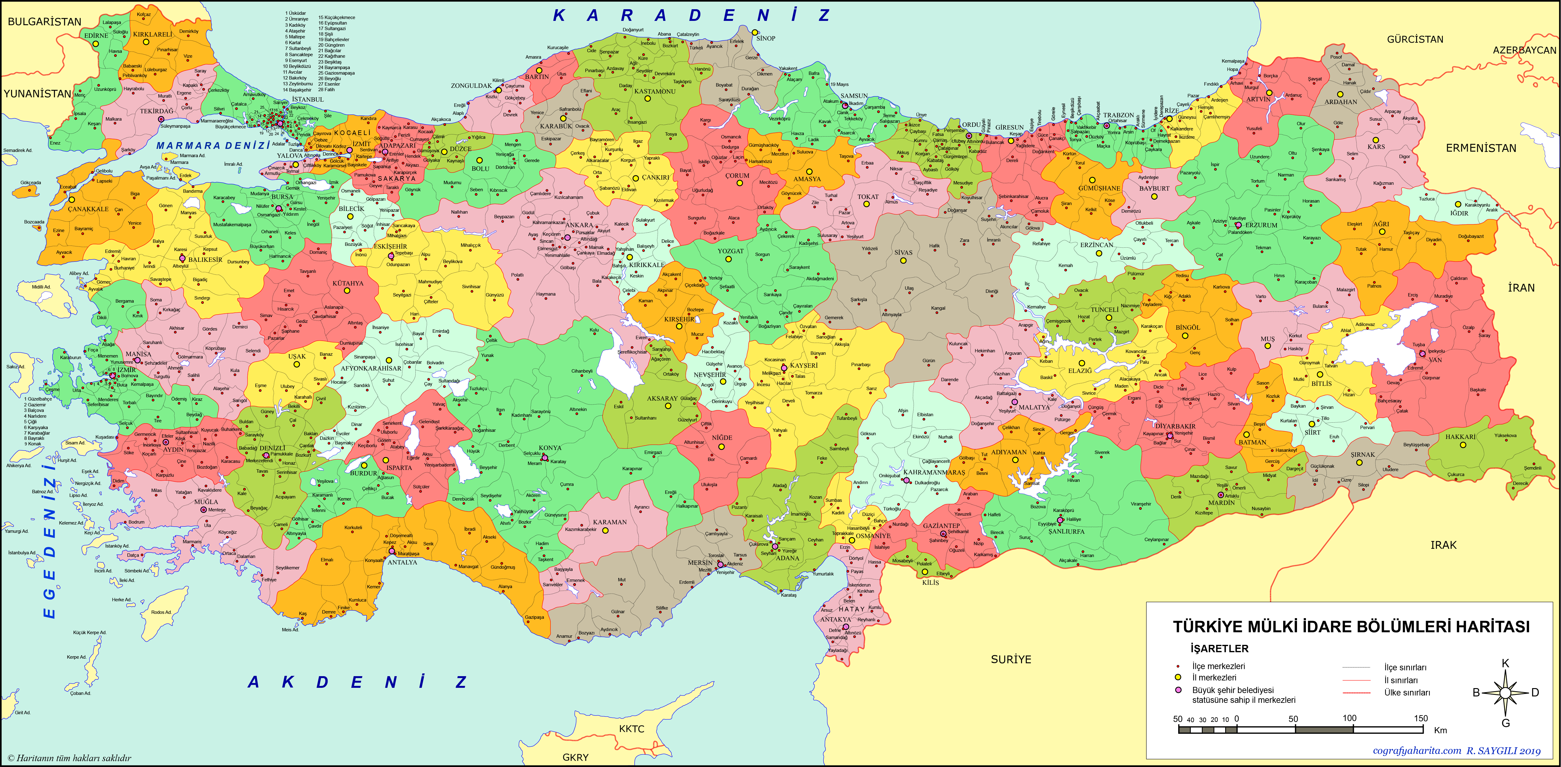 نقشه راه های ترکیه + ‌تصاویر نقشه ها - ترکیه ۱۱۸