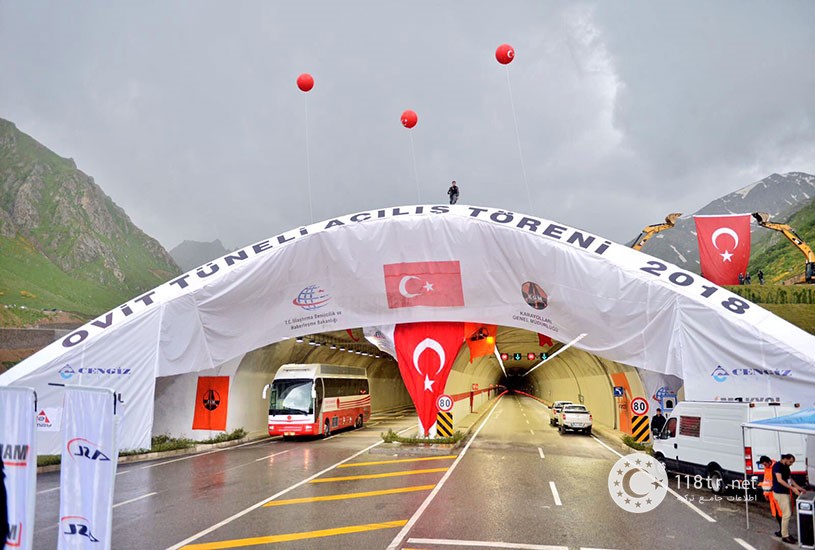 تونل اویت بزرگترین تونل ترکیه 1